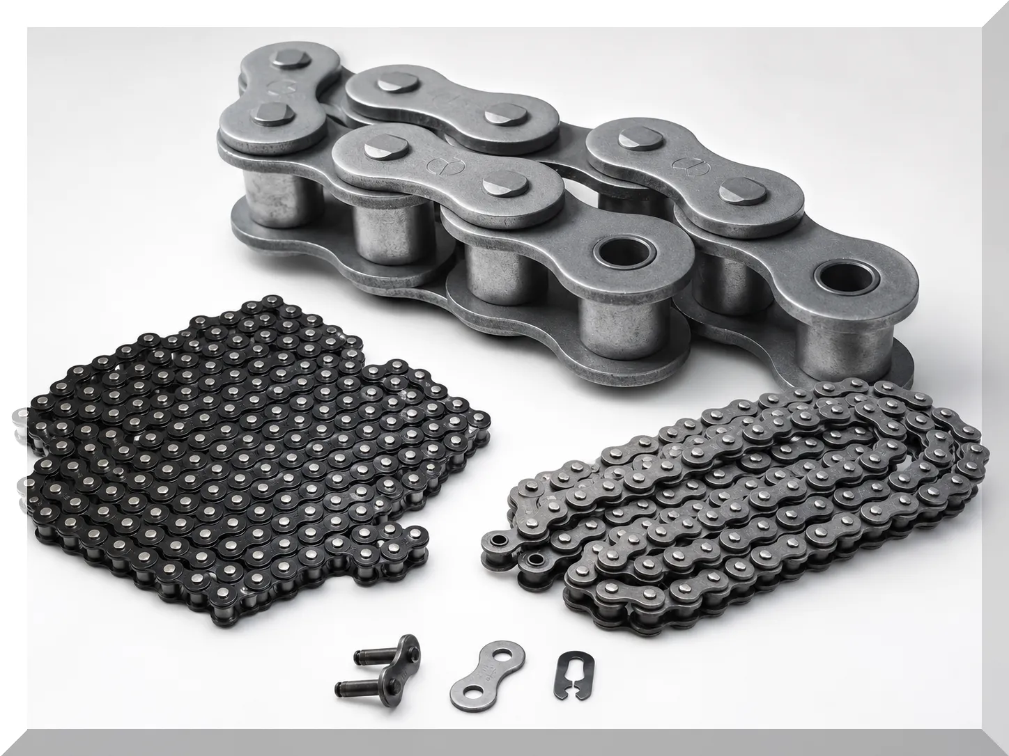 #180 ANSI roller chain heavy duty 2.25 inch pitch matching chain